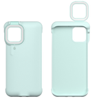 Étui de téléphone avec anneau lumineux LED