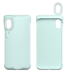 Étui de téléphone avec anneau lumineux LED