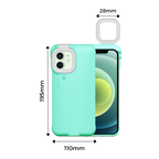 Étui de téléphone avec anneau lumineux LED