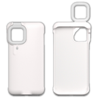 Étui de téléphone avec anneau lumineux LED
