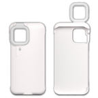 Étui de téléphone avec anneau lumineux LED