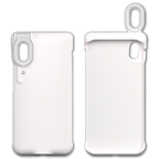 Étui de téléphone avec anneau lumineux LED
