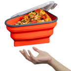 Boite extensible de conservation de pizza