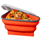 Boite extensible de conservation de pizza