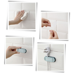 Lot de 4 pinces adhésives de serrage de câble