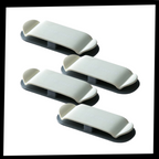 Lot de 4 pinces adhésives de serrage de câble