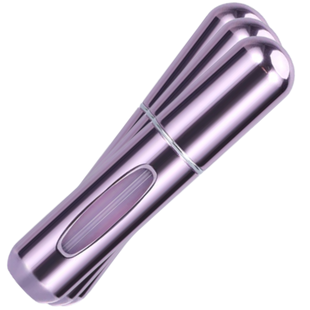 Lot de 3 mini-flacons de parfum rechargeables