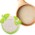 Barre de shampooing et d'après-shampooing au riz
