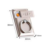 Bague de téléphone avec briquet