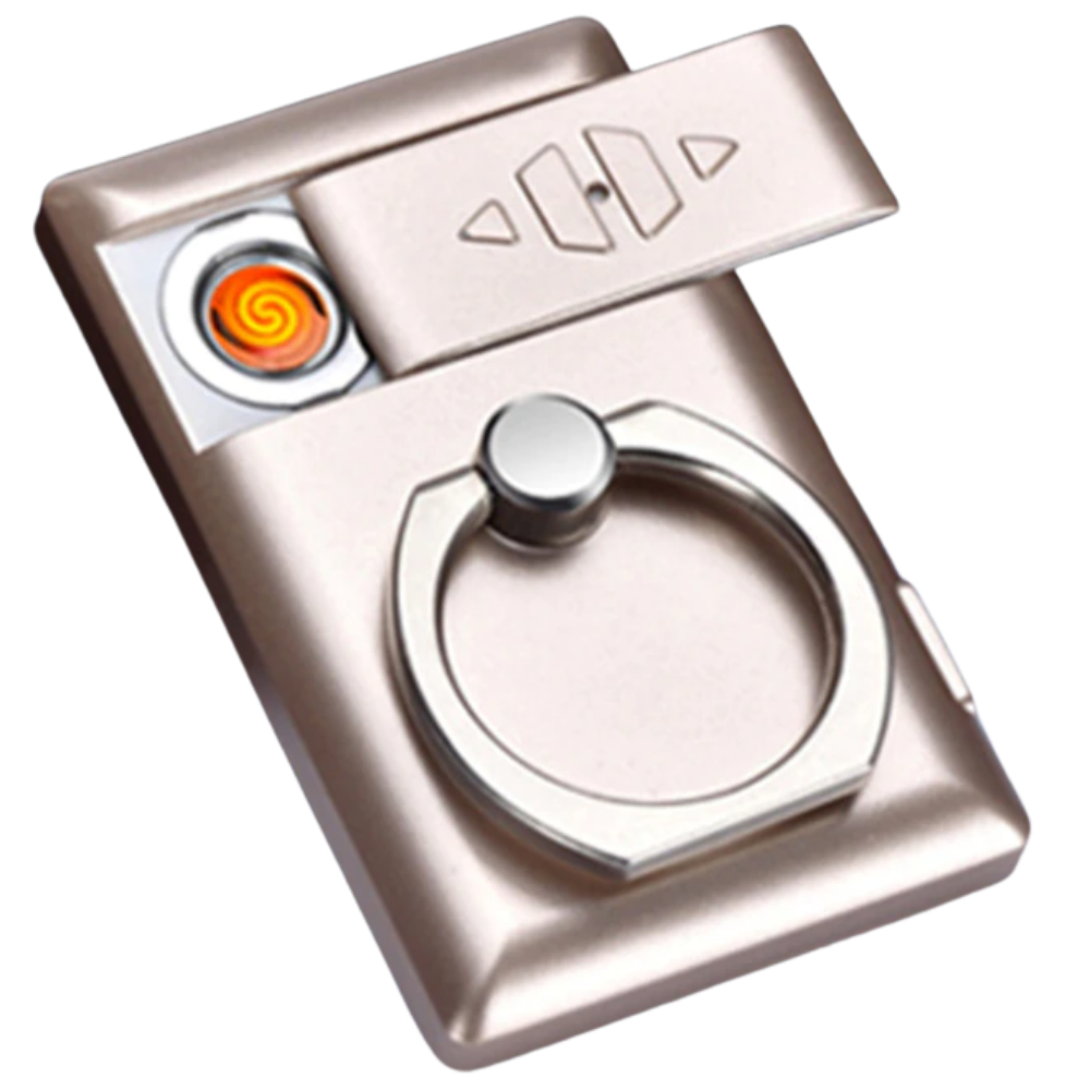Bague de téléphone avec briquet
