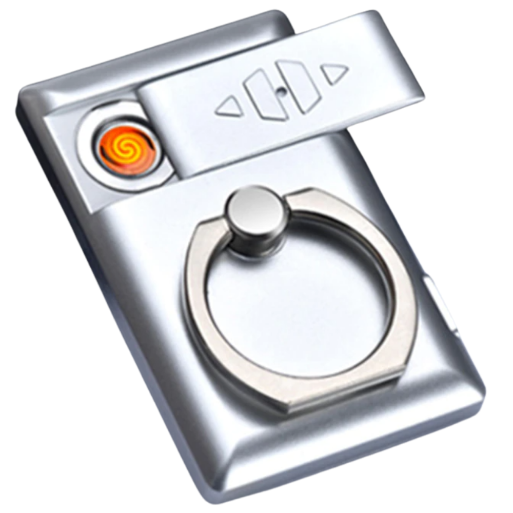 Bague de téléphone avec briquet