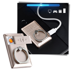 Bague de téléphone avec briquet