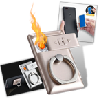 Bague de téléphone avec briquet