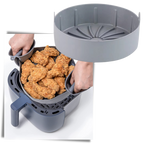 Poêle en silicone réutilisable pour friteuse à air