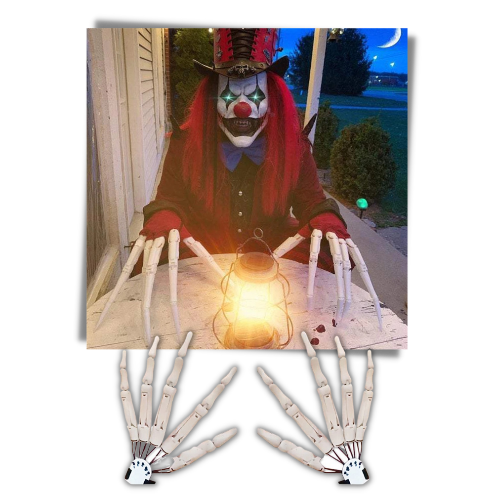 Gants mains de squelette