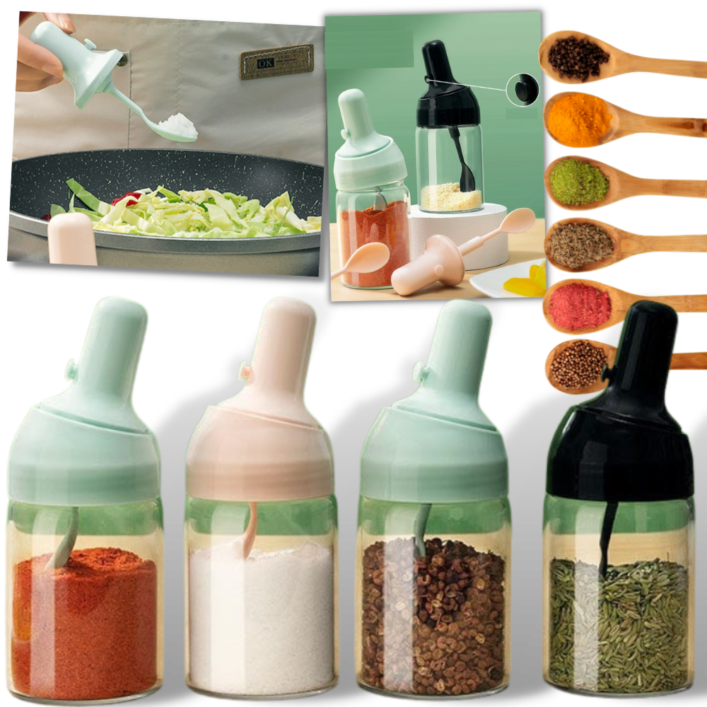 Bocal d'assaisonnements résistant à l'humidité