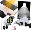 Lampe LED solaire à détecteur de mouvement