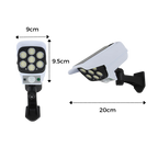 Lampe LED solaire à détecteur de mouvement