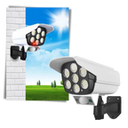 Lampe LED solaire à détecteur de mouvement