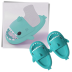 Chaussons de plage en forme de requin