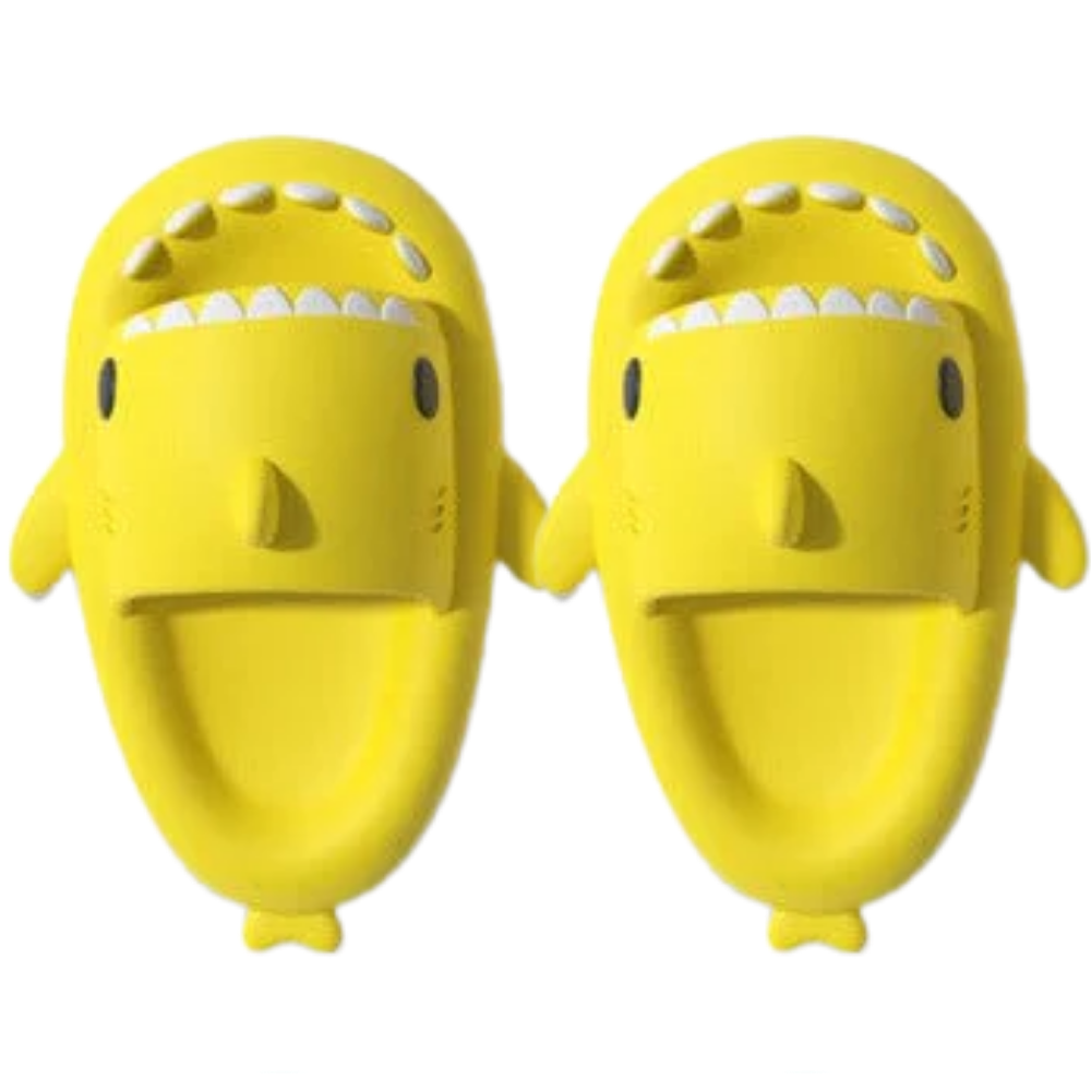 Chaussons de plage en forme de requin