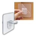 Supports d'étagères adhésifs