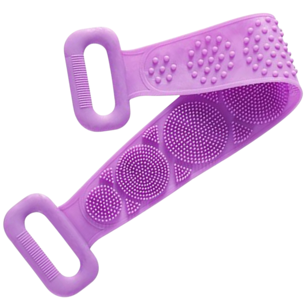 Exfoliant en silicone extensible pour le corps
