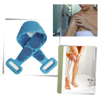 Exfoliant en silicone extensible pour le corps