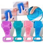Exfoliant en silicone extensible pour le corps