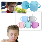 Tasse à bec en silicone pour bébés