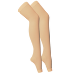 Paire de collants de compression amincissants