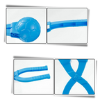 Lot de 4 kits de fabrication de boules de neige