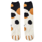 Chaussettes d'hiver en pattes de chat