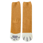 Chaussettes d'hiver en pattes de chat