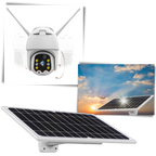 Caméra extérieure à énergie solaire