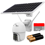 Caméra extérieure à énergie solaire