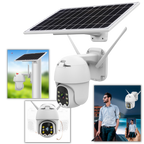 Caméra extérieure à énergie solaire