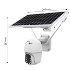 Caméra extérieure à énergie solaire