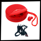 Haut-parleur bluetooth sans fil avec oreillettes