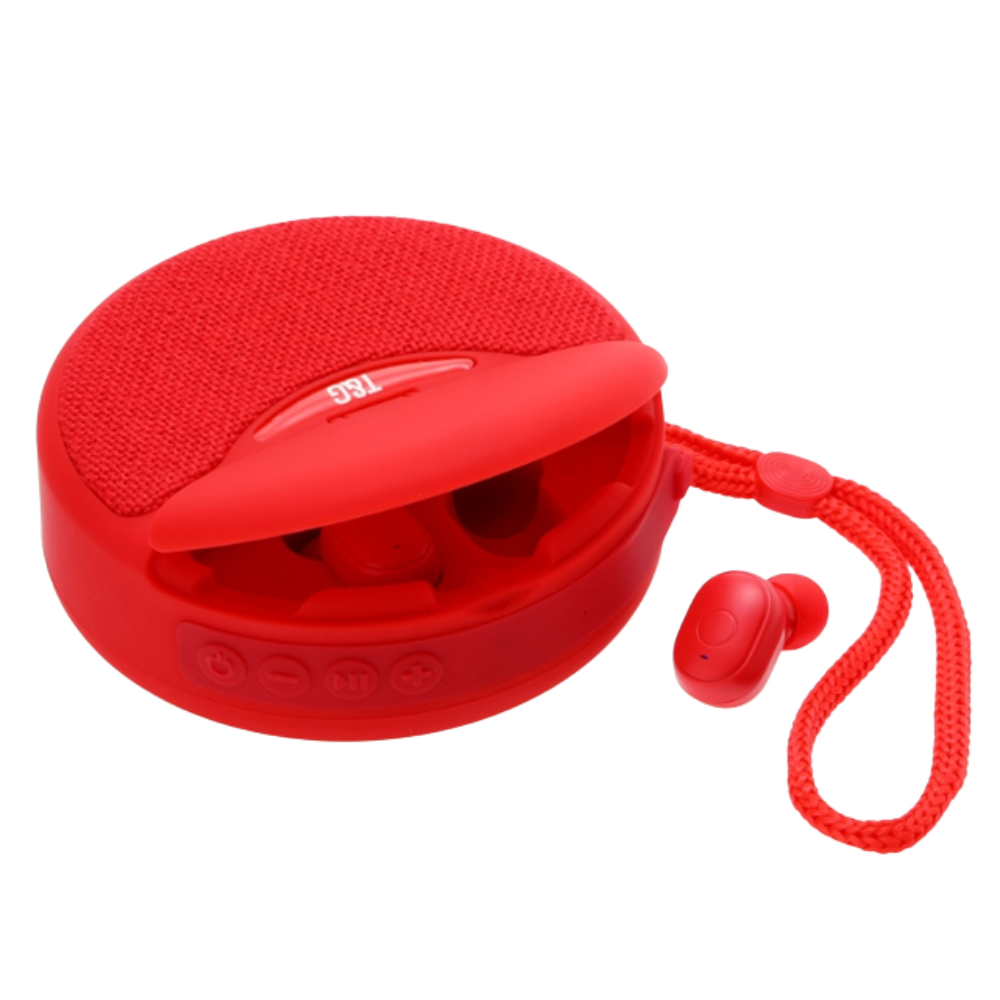 Haut-parleur bluetooth sans fil avec oreillettes