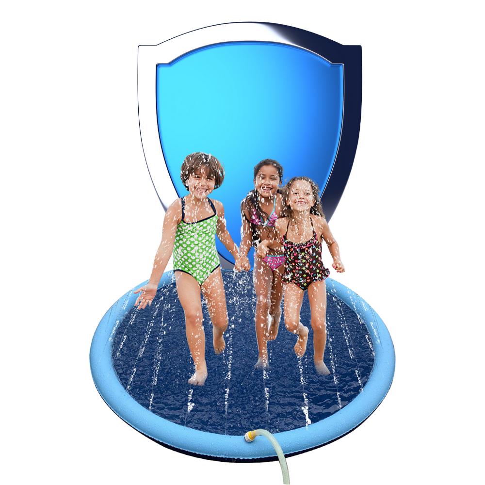 Piscine à jets d'eau pour animaux de compagnie et enfants