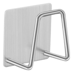 Lot de 2 porte-éponge en acier inoxydable