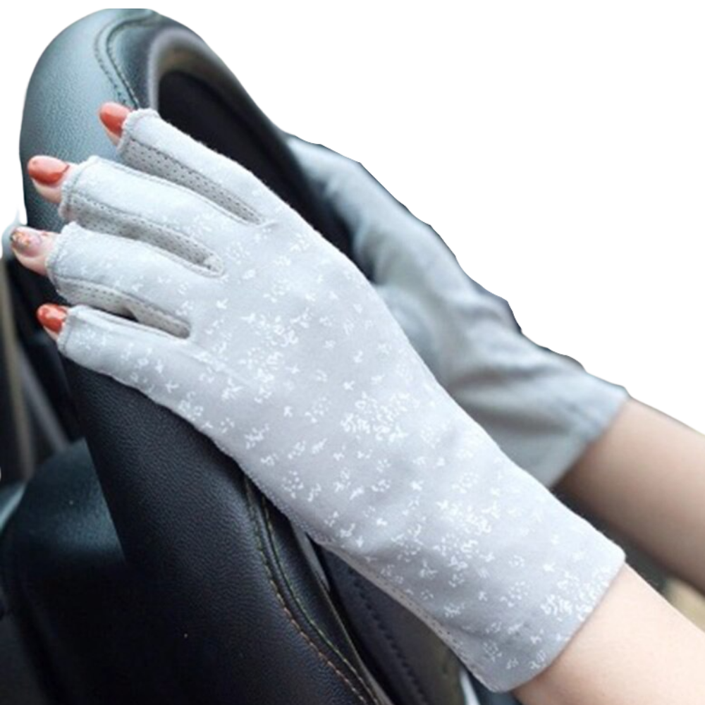 Gants élégants en coton anti-UV