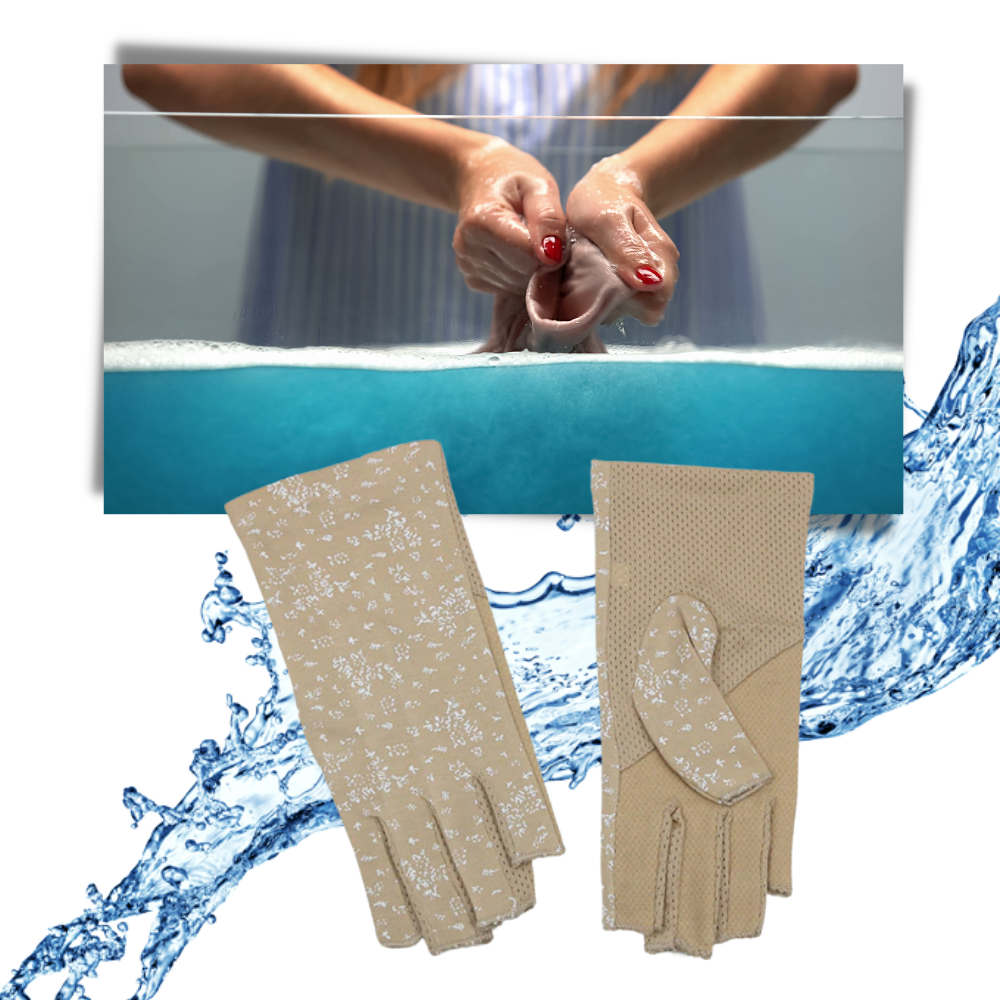 Gants élégants en coton anti-UV