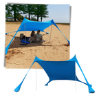 Tente d'ombrage légère pour la plage