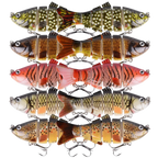 Lot de leurres de pêche artificiels Wobbler