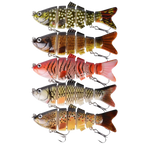 Lot de leurres de pêche artificiels Wobbler