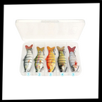Lot de leurres de pêche artificiels Wobbler