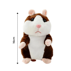 Hamster parlant en peluche