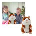 Hamster parlant en peluche